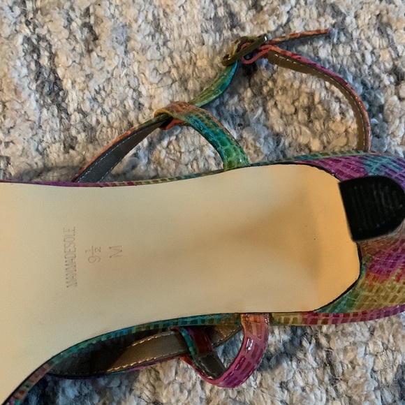 Colorful rainbow heels from Lord and Taylor - Picture 4 of 5